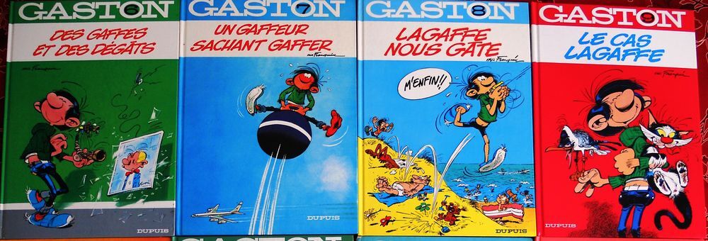 BD de Gaston Lagaffe Livres et BD