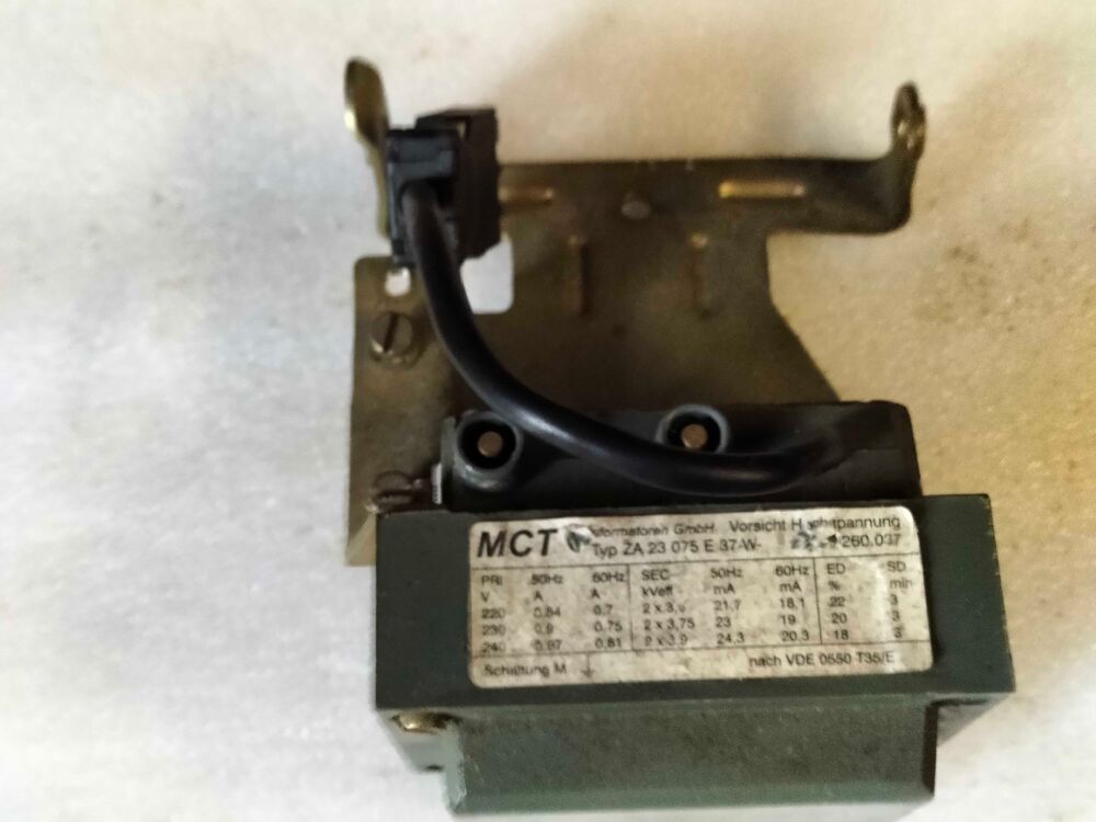 transfo weishaupt Bricolage