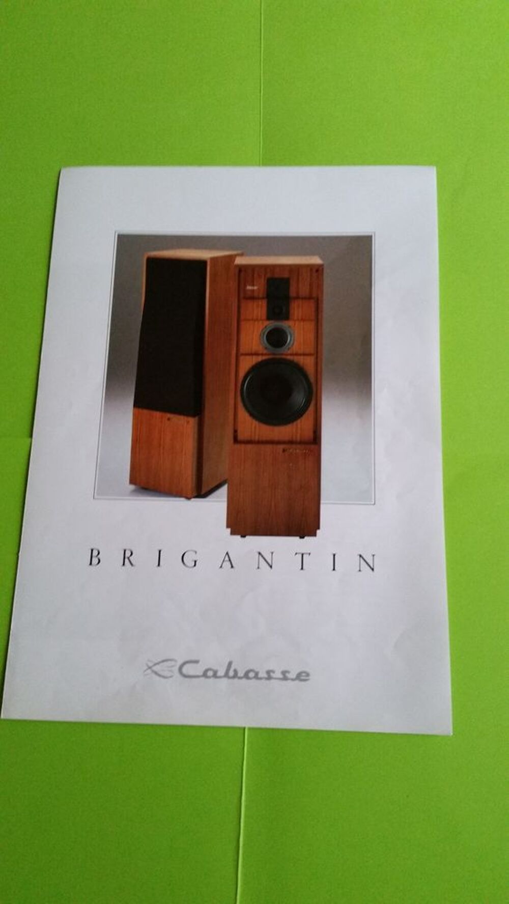 CABASSE BRIGANTIN Audio et hifi