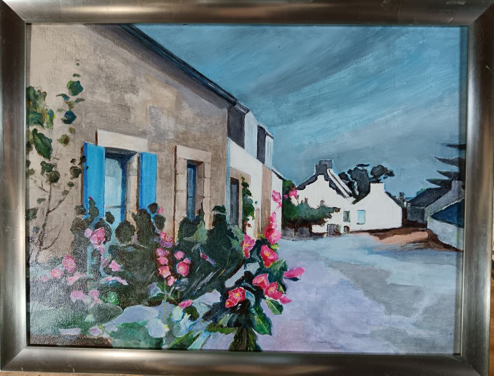 Tableau Maisons Bretonnes
