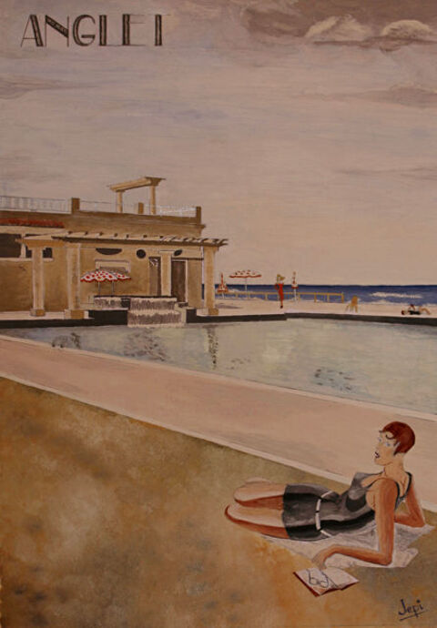 AFFICHE    A N G L E T    11 Anglet (64)