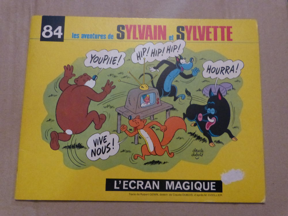 BD SYLVAIN ET SYLVETTE N&deg; 84 L ECRAN MAGIQUE Livres et BD