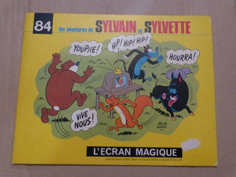 BD SYLVAIN ET SYLVETTE N° 84 L ECRAN MAGIQUE  6 Brest (29)
