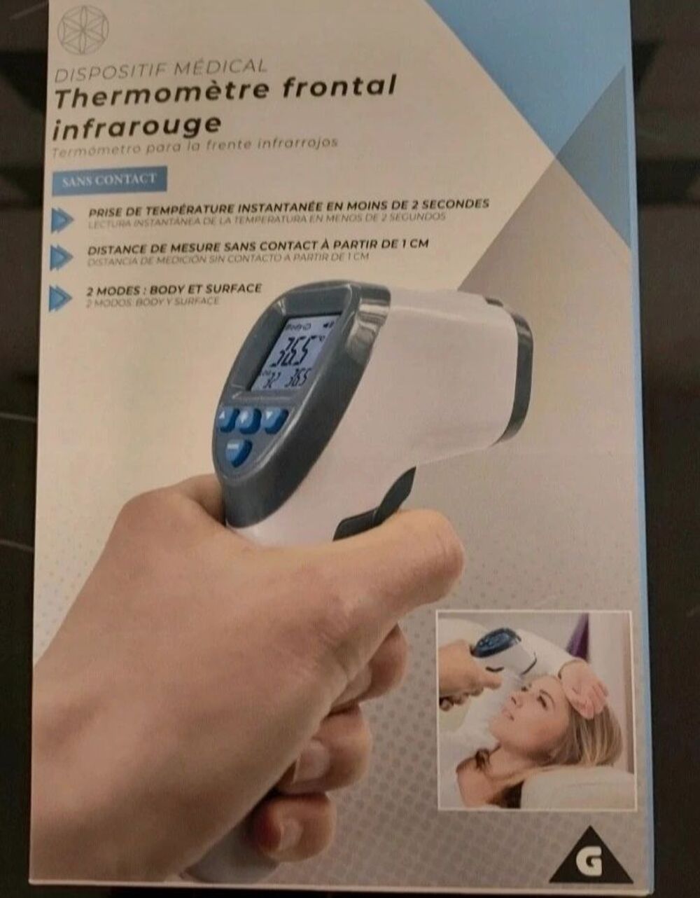 Thermom&egrave;tre frontal infrarouge Electroménager