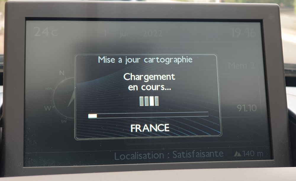 Carte cartographie Matériel informatique