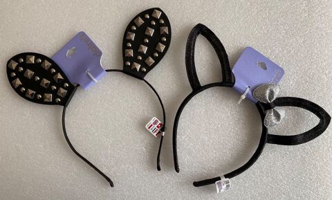 Lot  de 02 serre-t�tes Claire'S ETAT NEUF avec �tiquettes 6 Jou�-l�s-Tours (37)