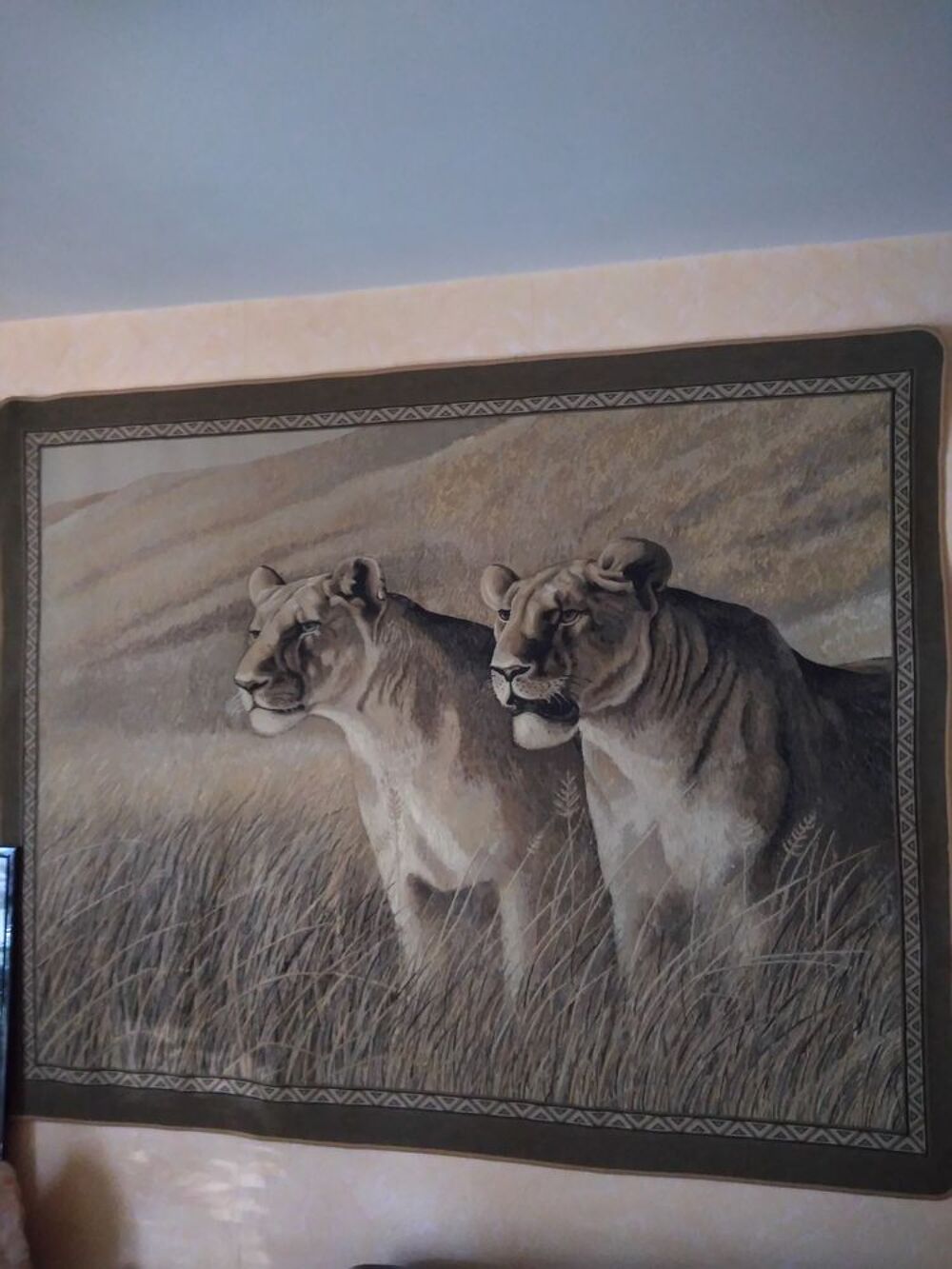 Magnifique tapis mural Décoration