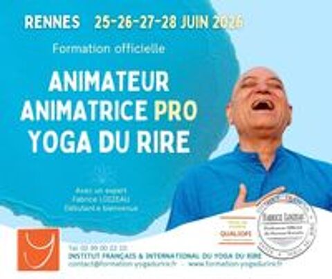   Animateur-trice PRO au yoga du rire  Rennes 