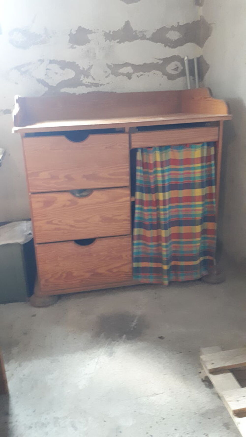 Table &agrave; langer d'&eacute;b&eacute;niste Puériculture