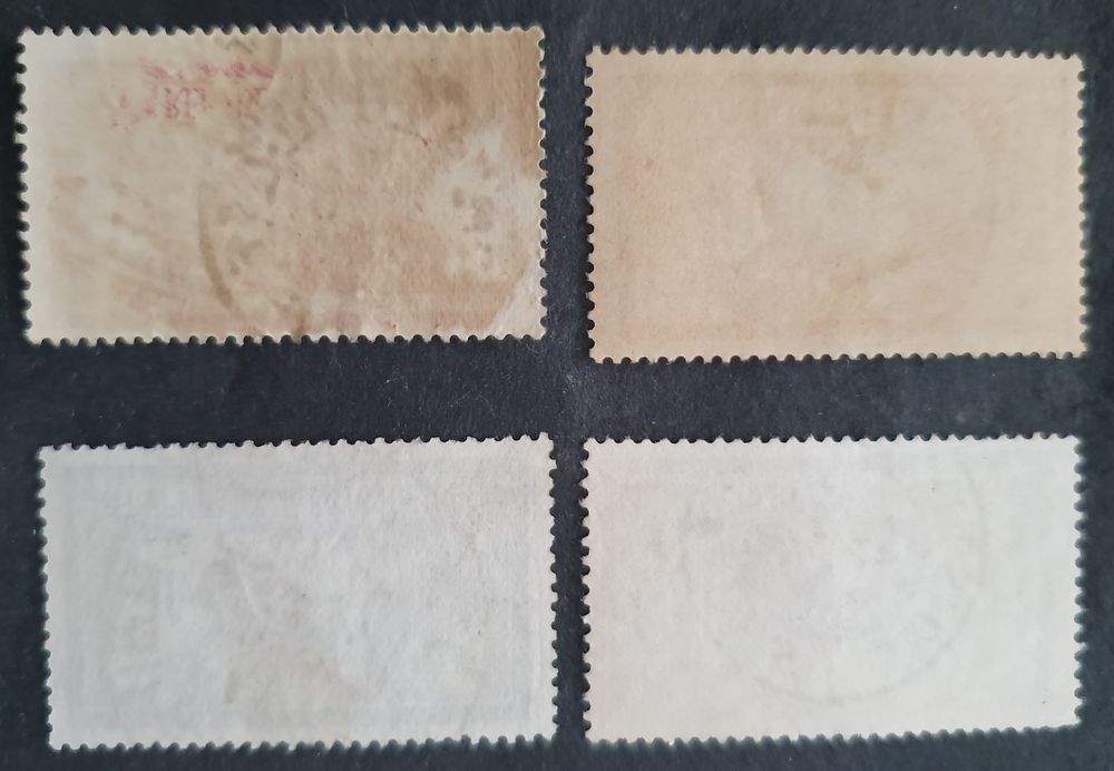 Timbres 119 ? 120 ? 121 - 123 oblit&eacute;r&eacute;s 
