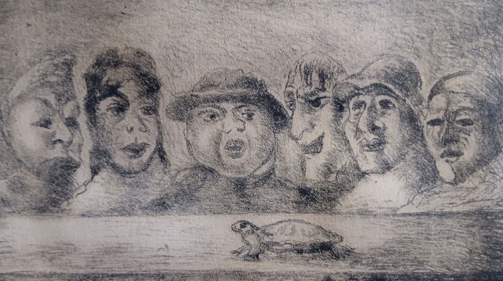 Gravure eau-forte Décoration