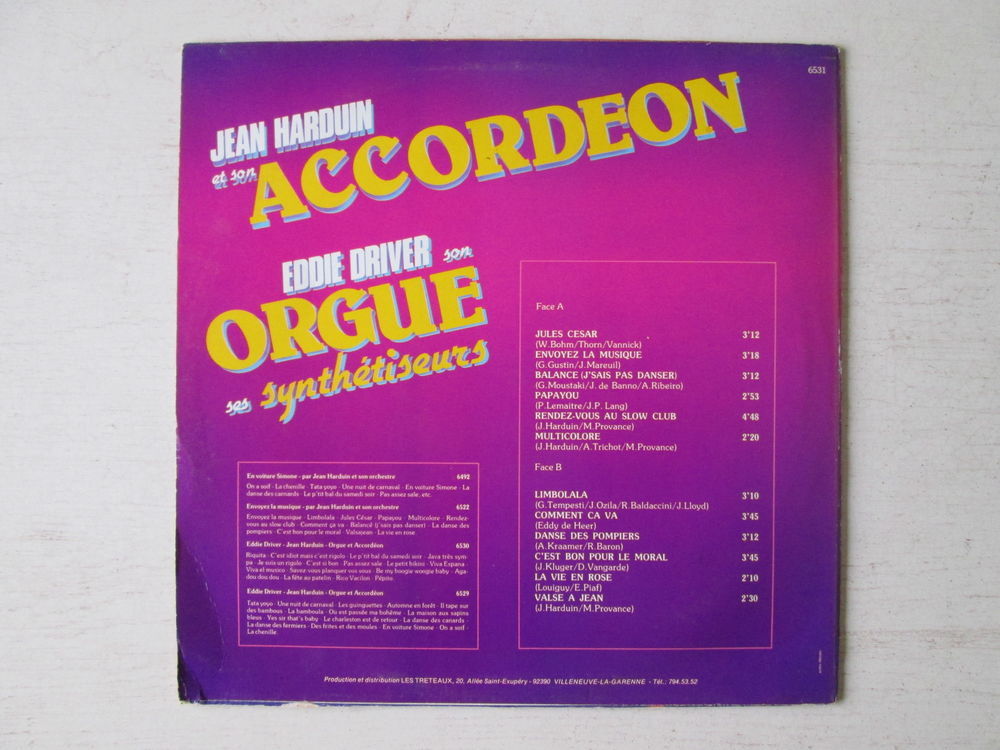 Eddie Driver et Jean Harduin CD et vinyles