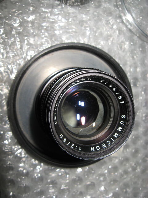 Leica Leitz Summicron noir Germany 50mm f2, dans sa boite 1090 Perpignan (66)