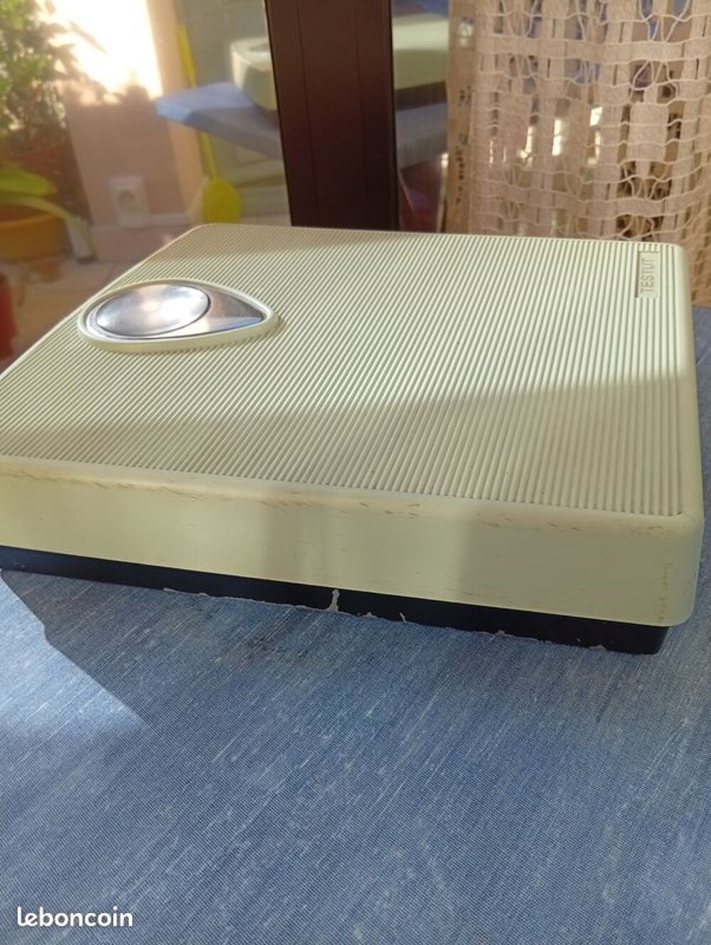 P&egrave;se-personne m&eacute;canique Testut vintage Bricolage