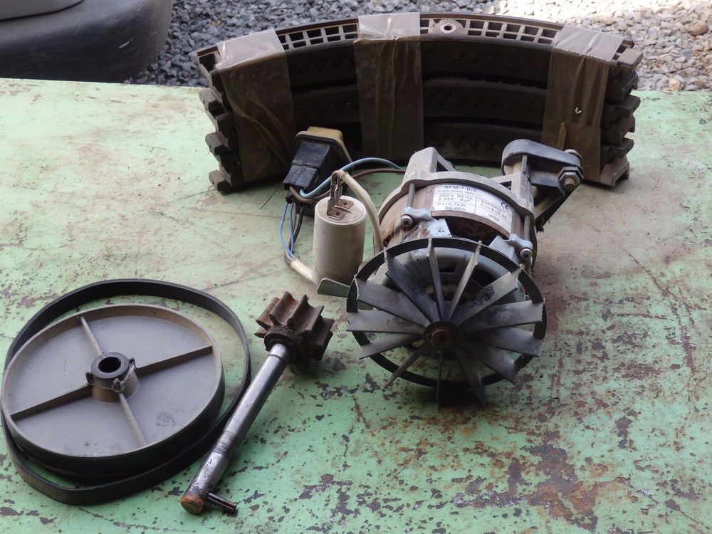 moteur de b&eacute;tonni&egrave;re Bricolage