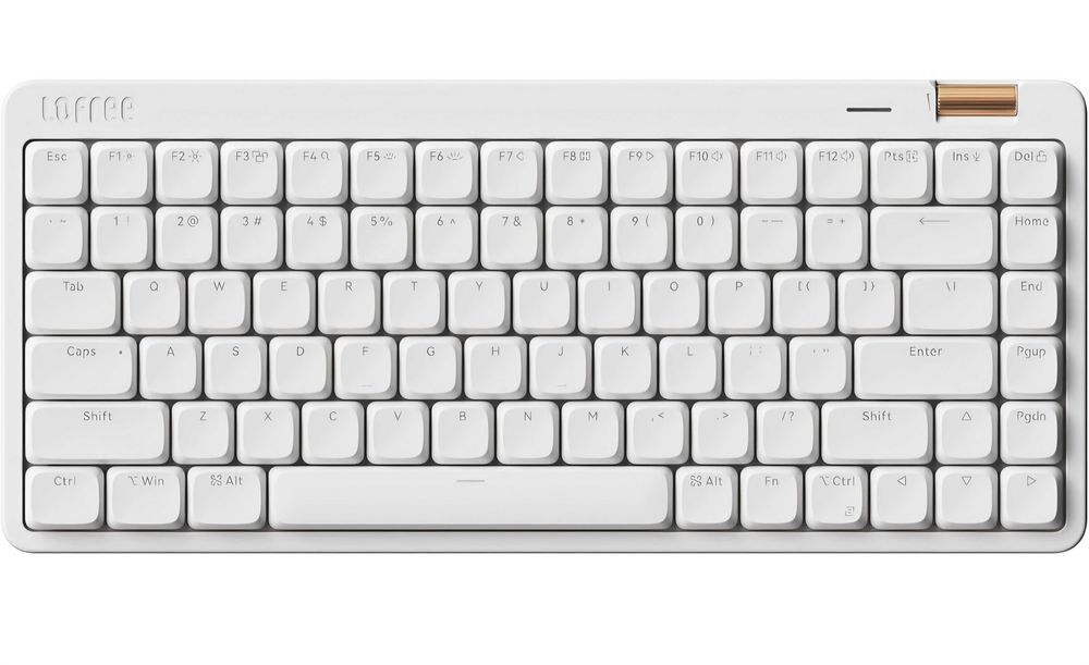Clavier m&eacute;ca querty Flow Lite84 Touches sans Fil Rechargeable Interchangeable avec r&eacute;cepteur 2.4G, Connexion BT et Filaire pour Windows Mac Matériel informatique
