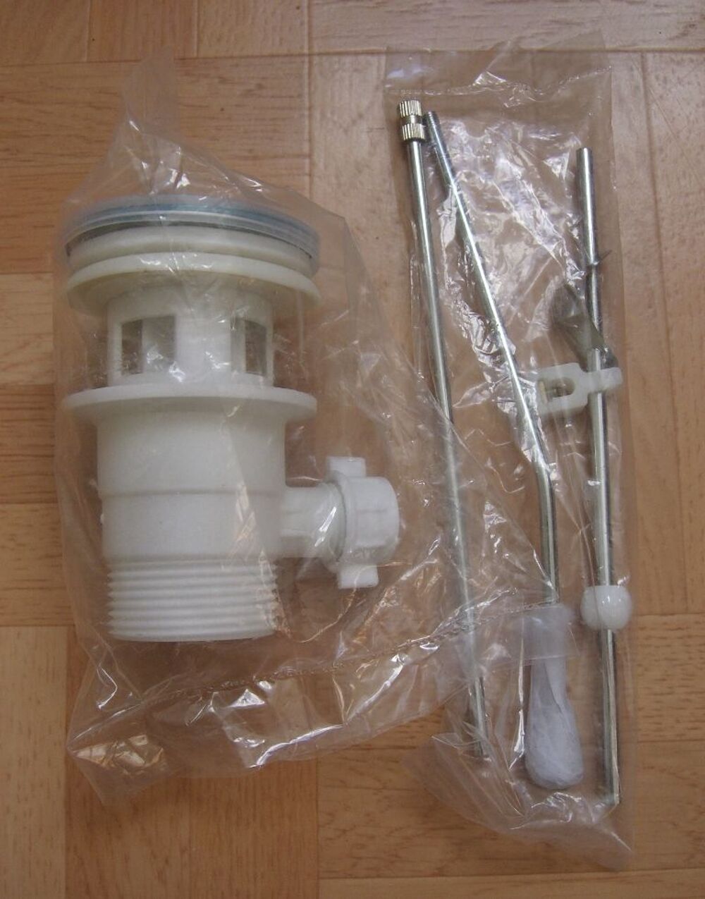 bondes &agrave; levier avec trop plein pour lavabo ou bidet neufs Bricolage