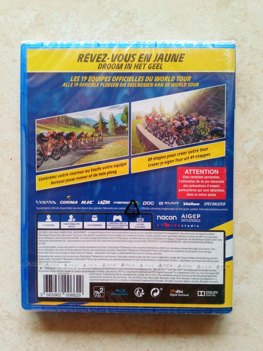 Jeu PS4 Tour de France 2021 (Neuf) Consoles et jeux vidéos