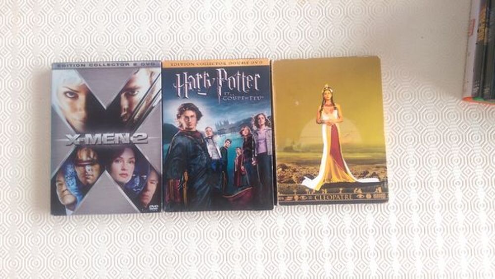 3 DOUBLES DVD 15 € LES 3
DVD et blu-ray