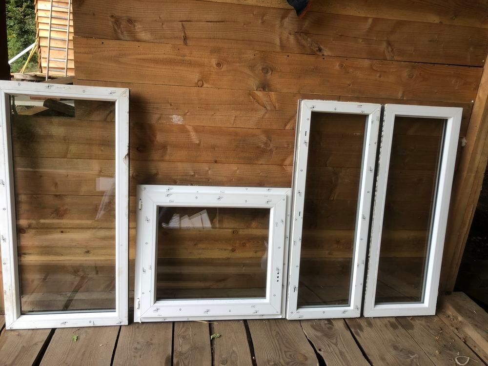 Lot de fen&ecirc;tres PVC Bricolage