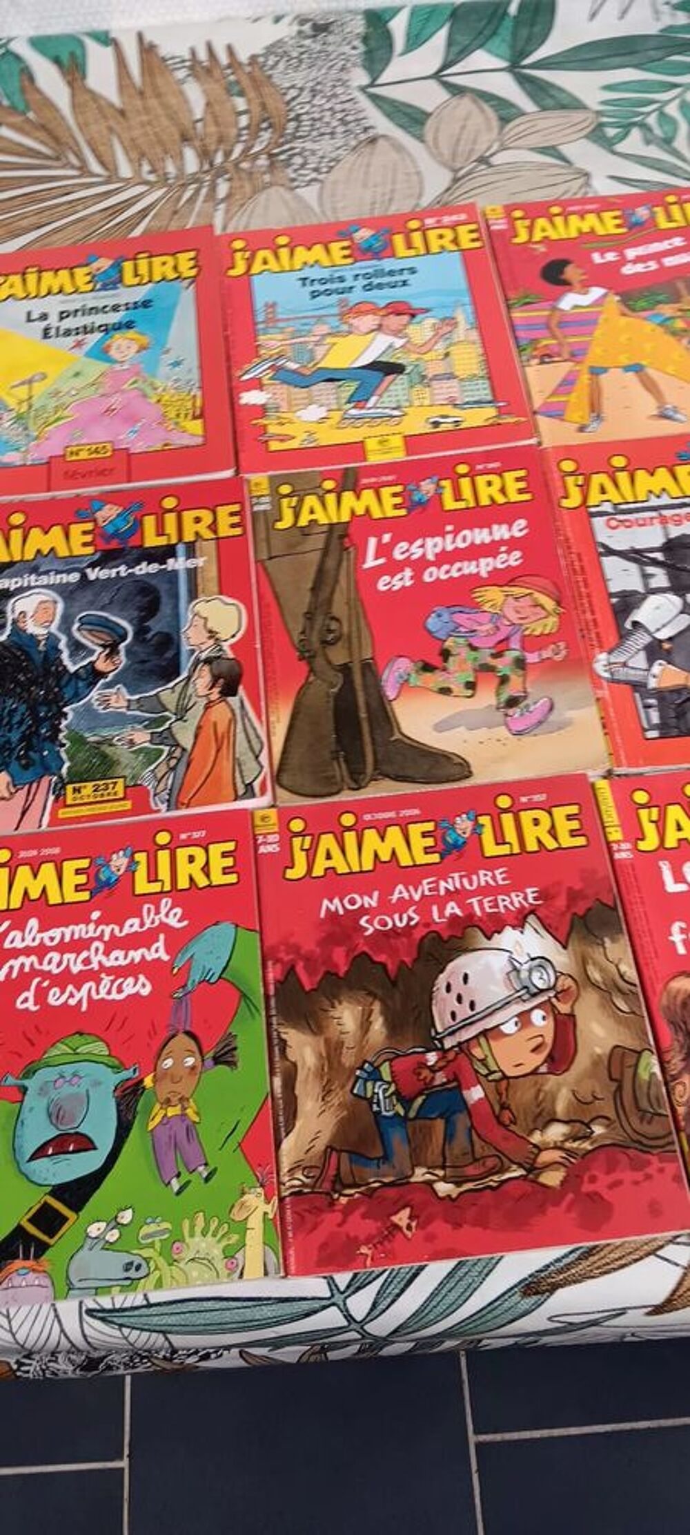Lot de 9 Livres J'aime Lire Ancien 7/10 Ans Livres et BD