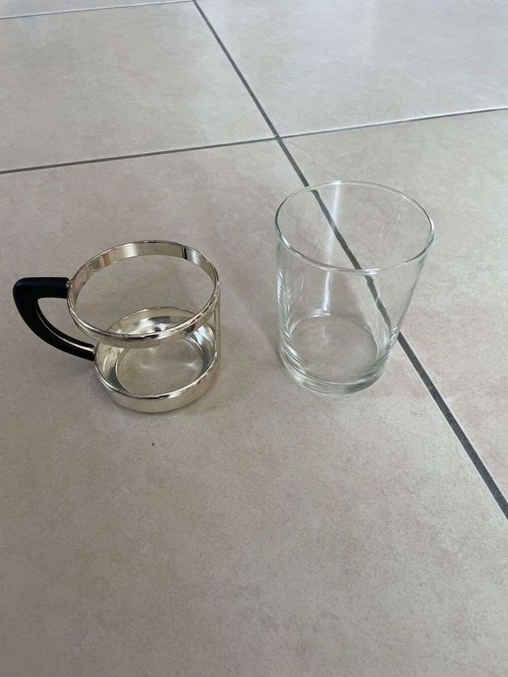 Service de mugs en verre Décoration