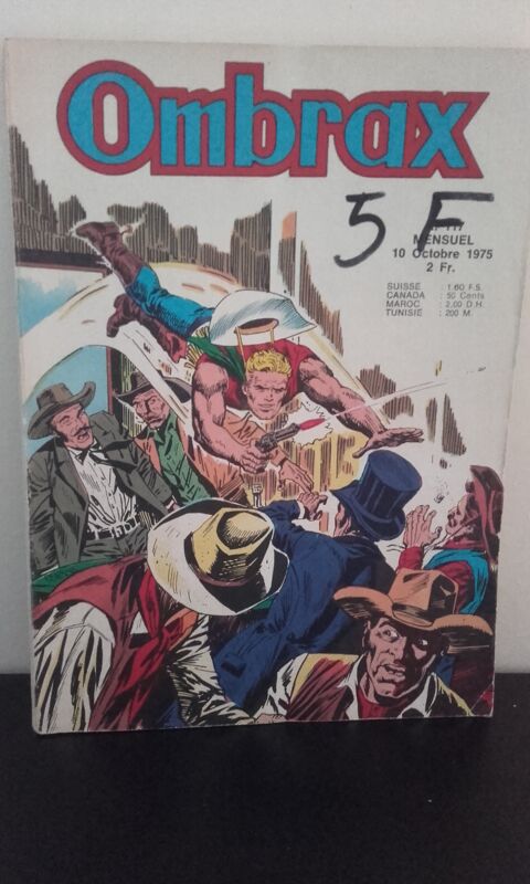 BD - Ombrax N117 Octobre 1975 5 Angers (49)