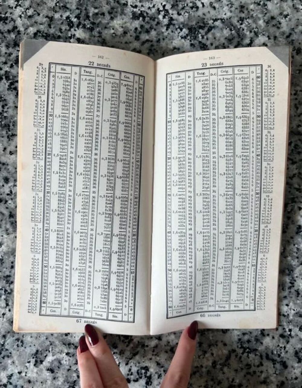 Nouvelles Tables de Logarithmes Bouvart &amp; Ratinet 1974 Livres et BD