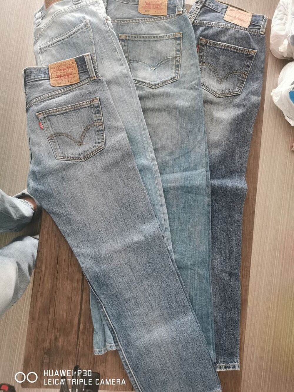 Le Jean - 3 Levi's 501 et 1 C&eacute;lio Vêtements