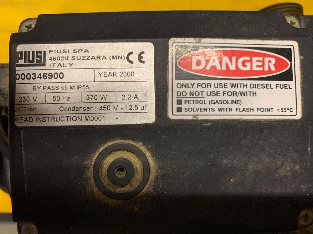 Pompe pour gasoil Bricolage