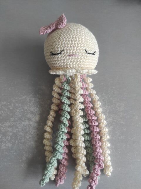 Doudou pieuvre b�b� 9 Bl�nod-l�s-Pont-�-Mousson (54)