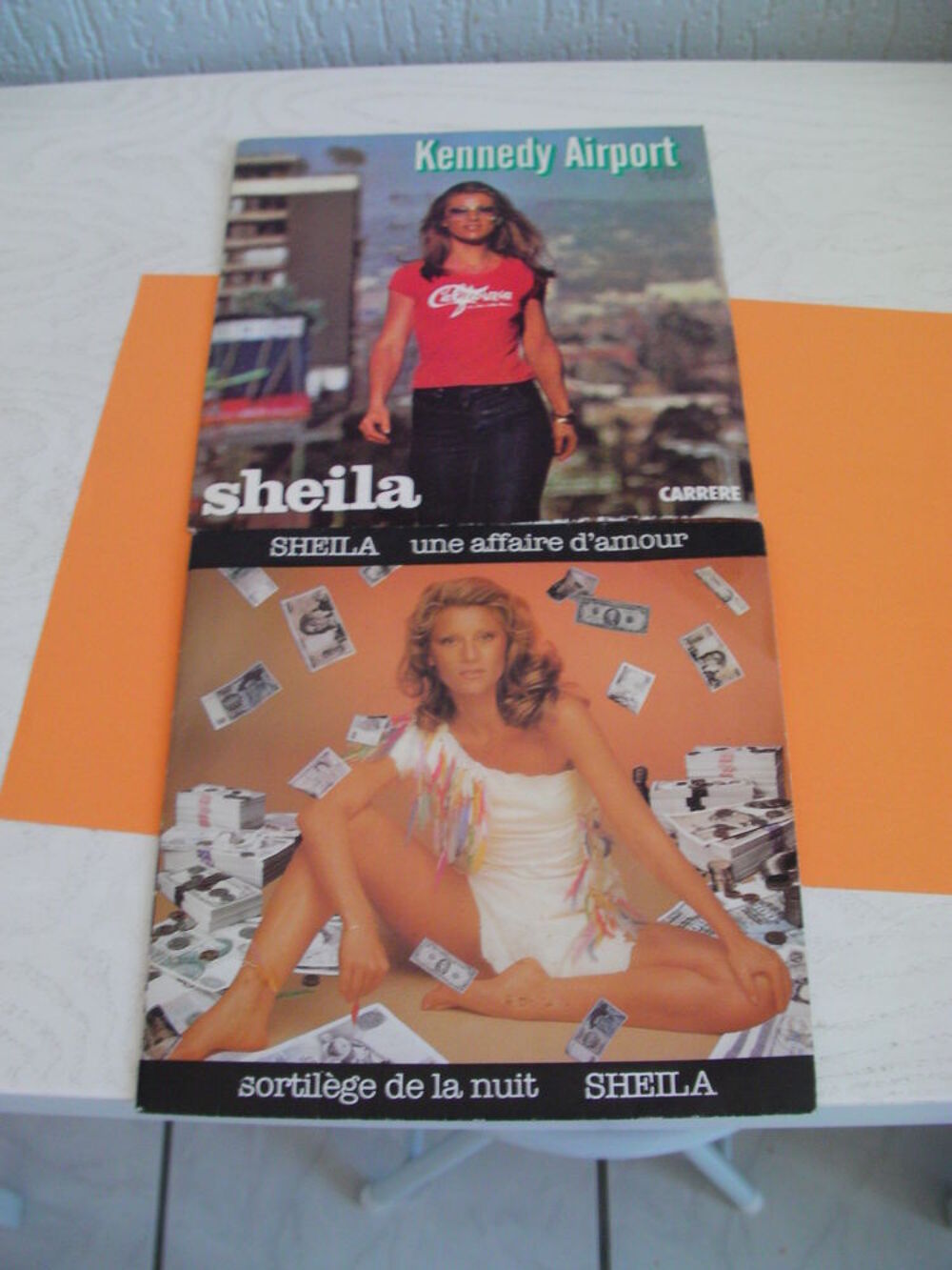 45 tours SHEILA "KENNEDY AIRPORT" ... CD et vinyles