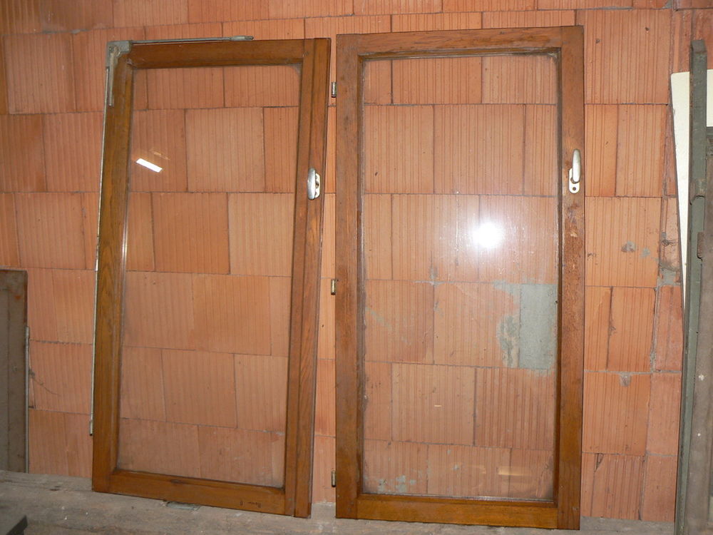 3 fen&ecirc;tres anciennes (2 grandes et 1 petite) Bricolage