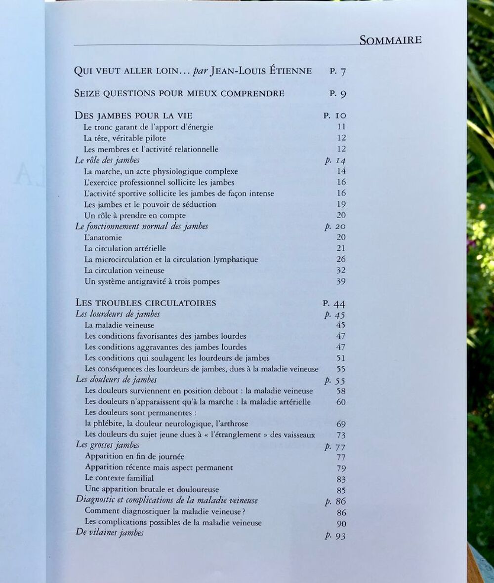 LA SANT&Eacute; DES JAMBES d'H.B0CCALON; Beau livre NEUF Livres et BD