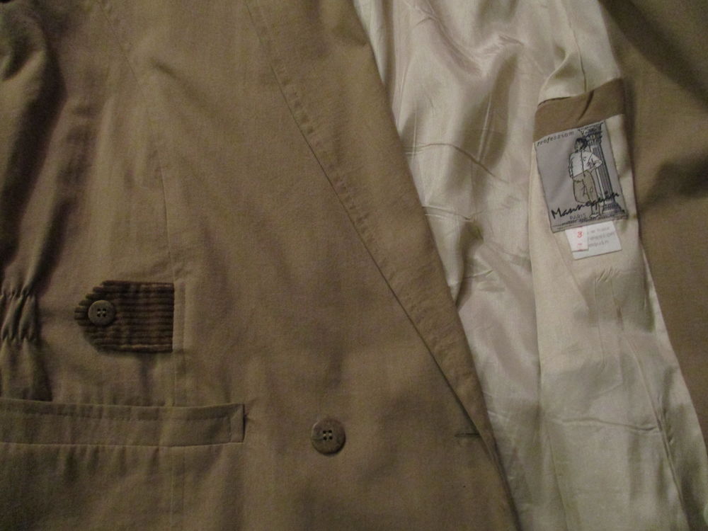 Veste beige hommeT52 Vêtements