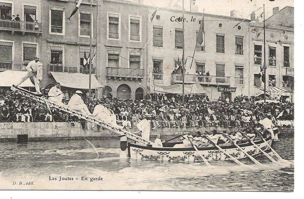 CETTE - LES JOUTES - EN GARDE ( SETE ) 