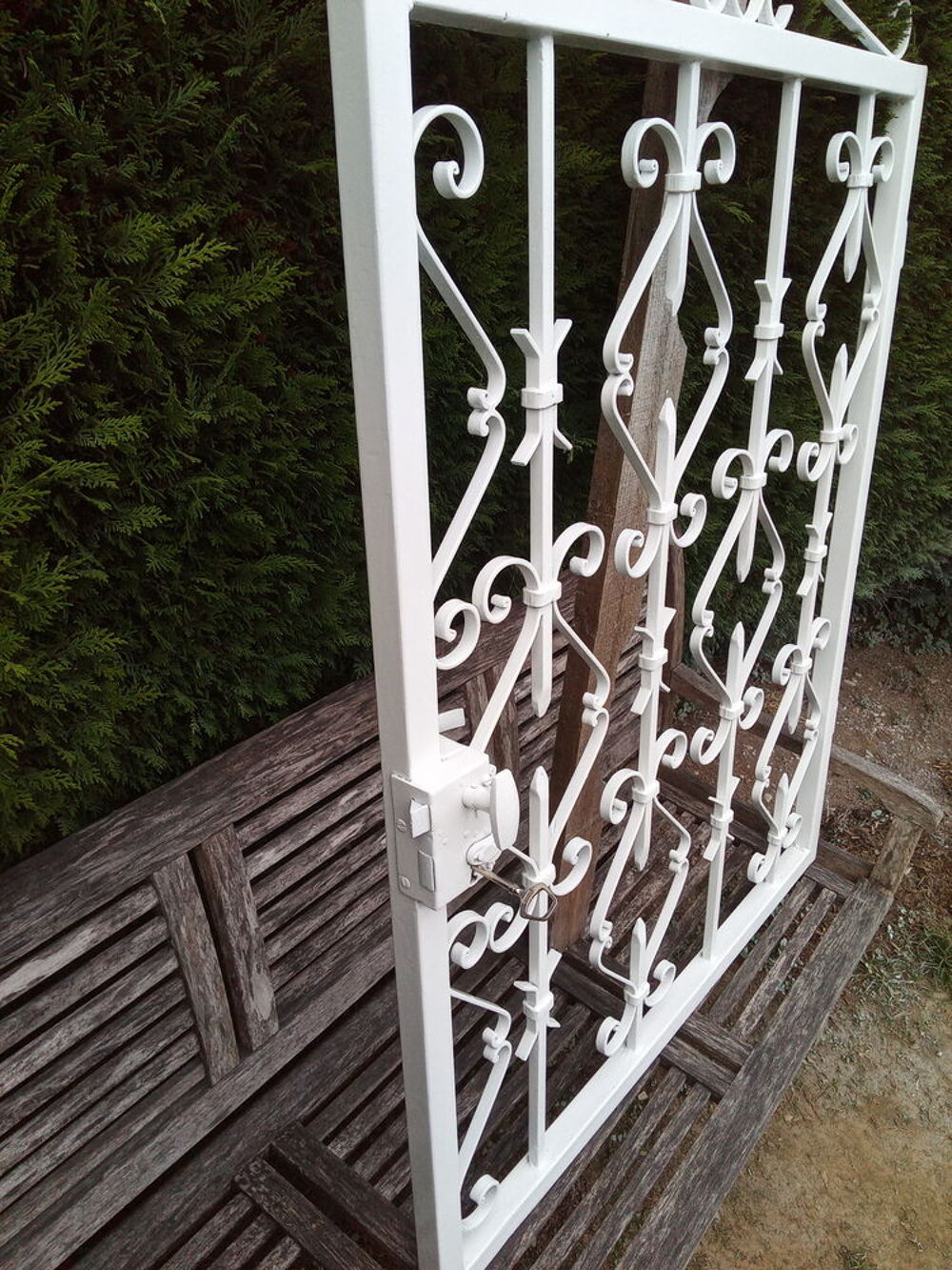 Portillon en m&eacute;tal Jardin