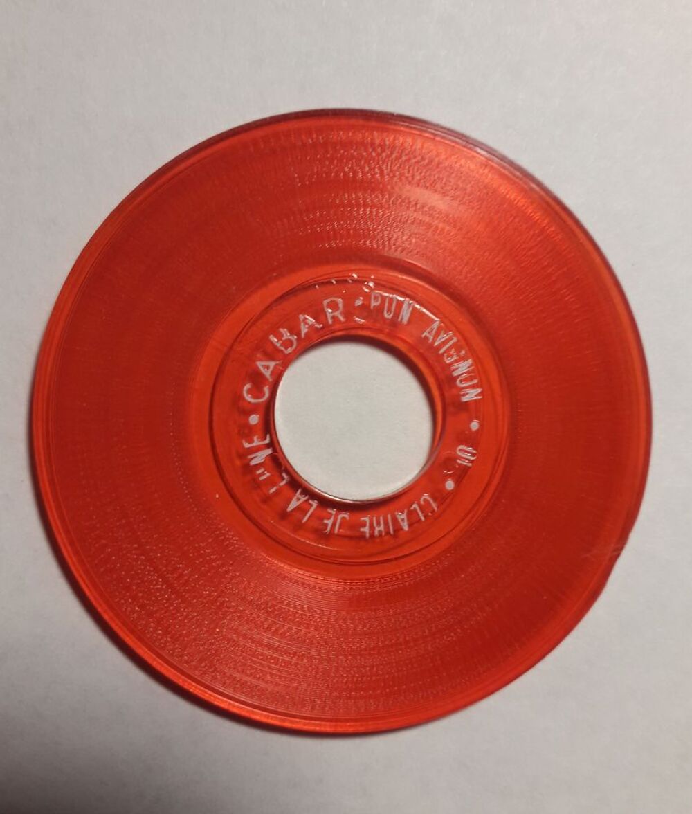 Mini disques CABAR pour poup&eacute;e 