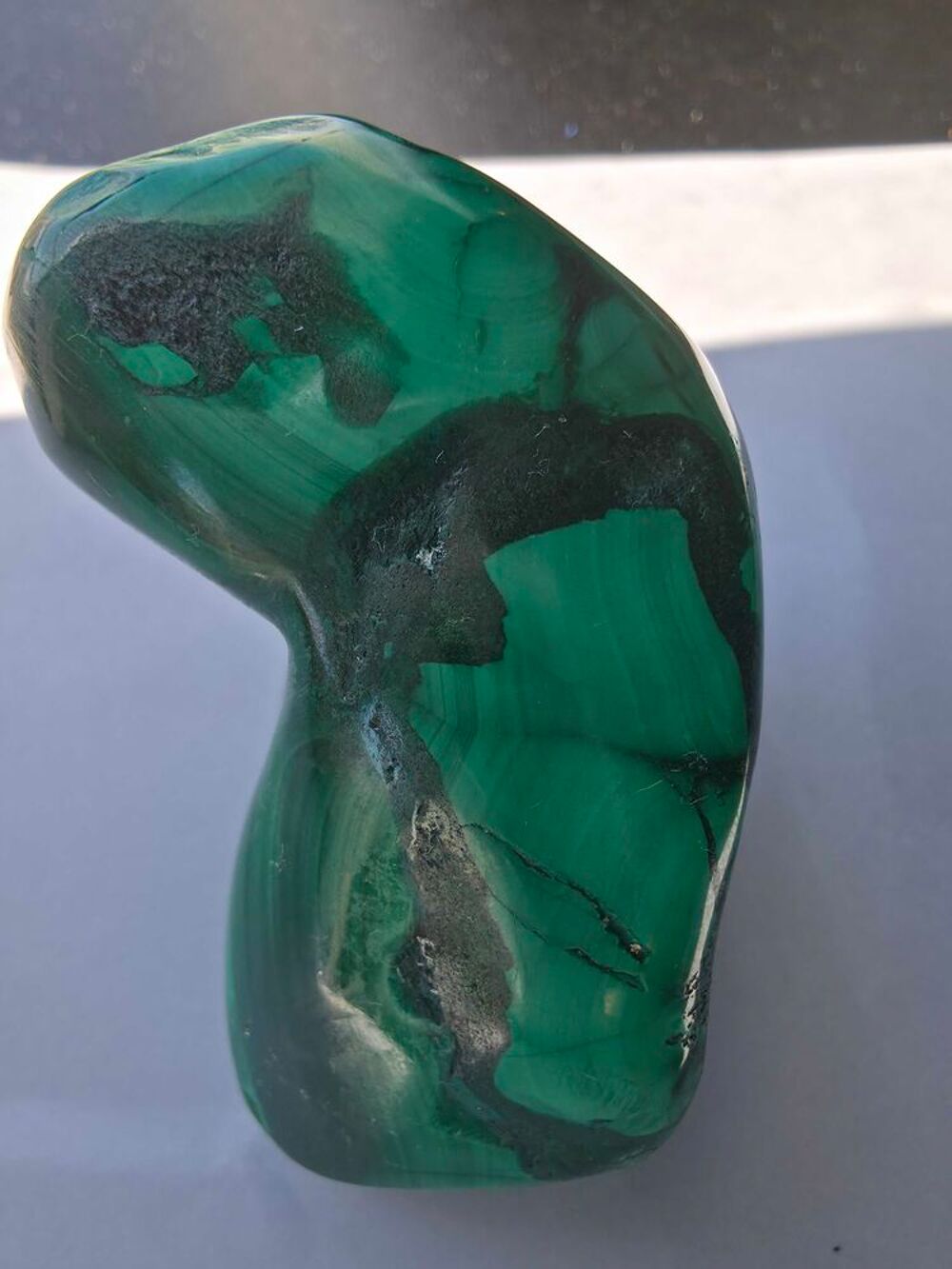 Magnifique Malachite Polie du (RDC)-115g 