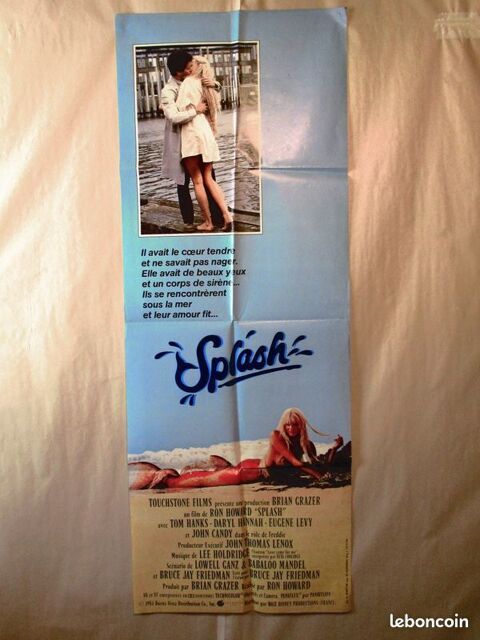 affiche de cin�ma pantalon  SPLASH  60x160 cm 20 Curtafond (01)