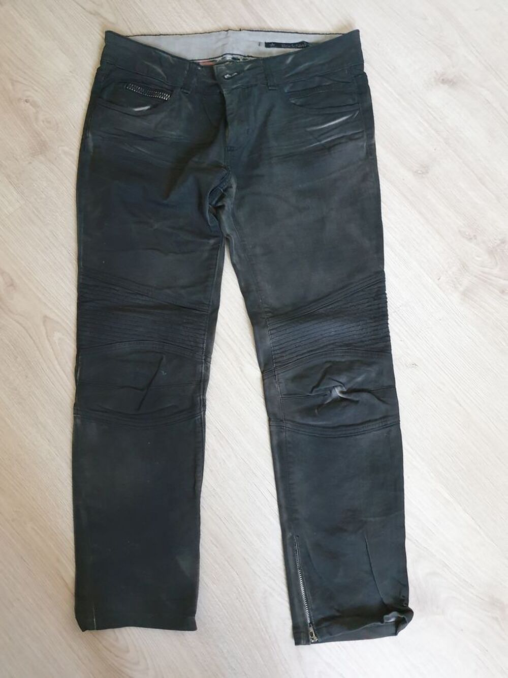 Jean RockStar taille 38 noir Vêtements