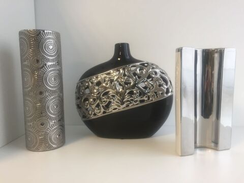 Lot de 3 Grands Vases Italiens C�ramique Design Moderniste 129 Marseille 11 (13)