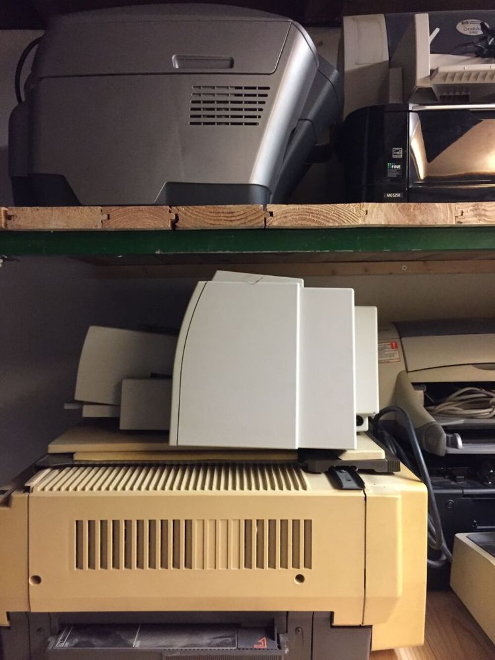 Lot de 16 imprimantes+scans+copieurs+cables+disks Matériel informatique