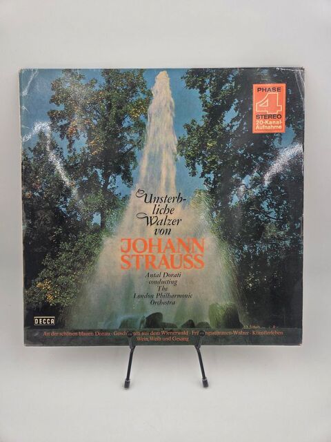 Vinyle 33 tours Johann Strauss : Unsterliche Walzer  5 Vulbens (74)