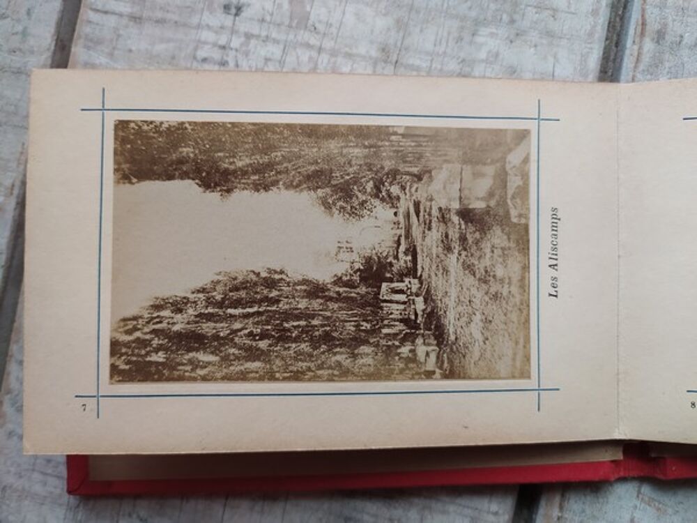 ARLES Album 12 Photographies Albumin&eacute;es XIX&egrave;me Arl&eacute;siennes 