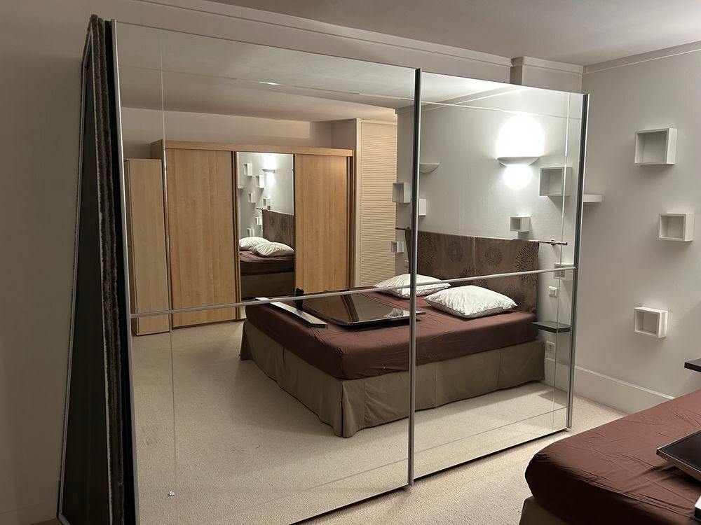 DRESSING MIROIR : 2 portes coulissantes Meubles