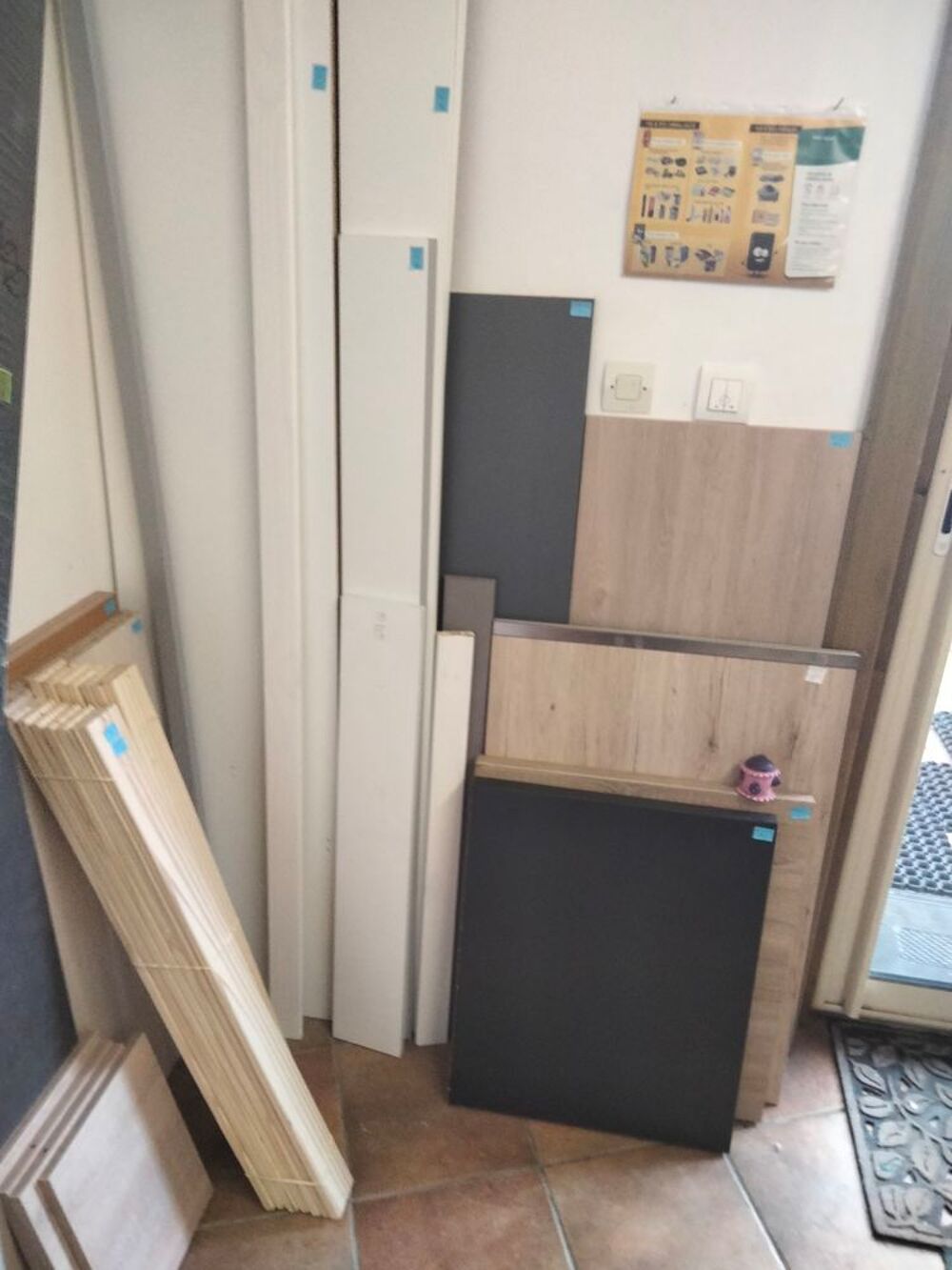 PANNEAUX STRATIFIES BOIS DIVERS - DIVERS EMPLOIS Bricolage