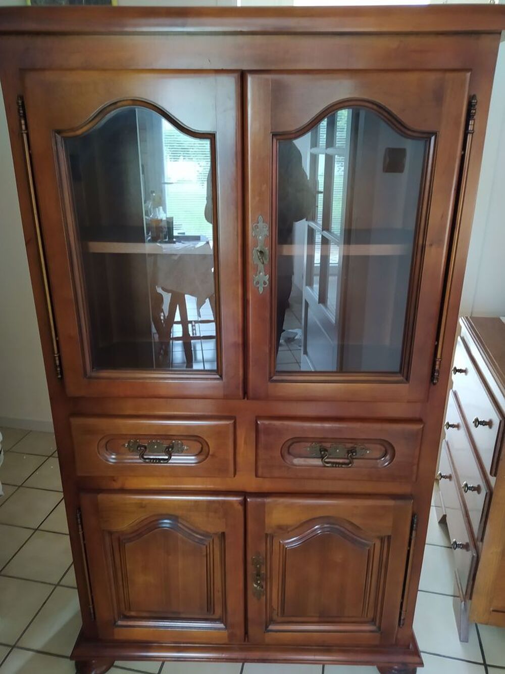 vitrine vaisselier merisier Meubles