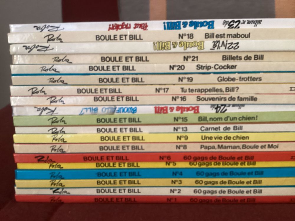BD BOULE ET BILL Livres et BD