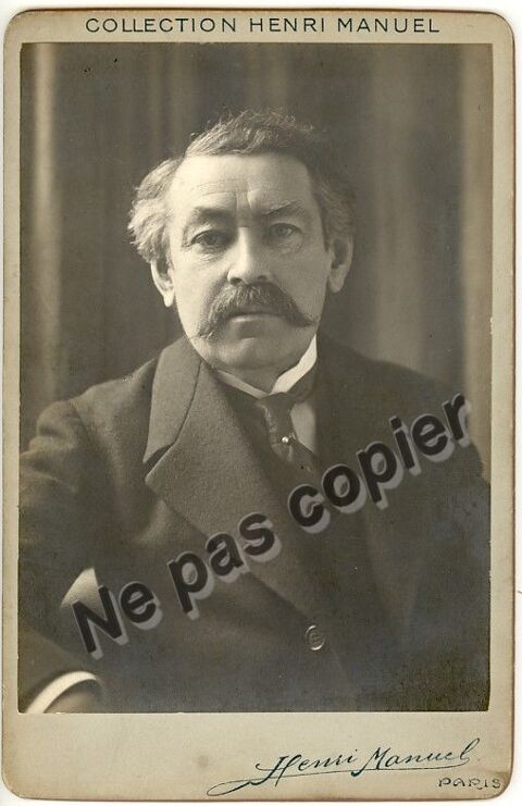 Photographie Portrait Aristide Briand Par Henri Manuel c1920 0 Loches (37)